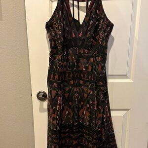 NWT‎ Abstract Maxi Dress